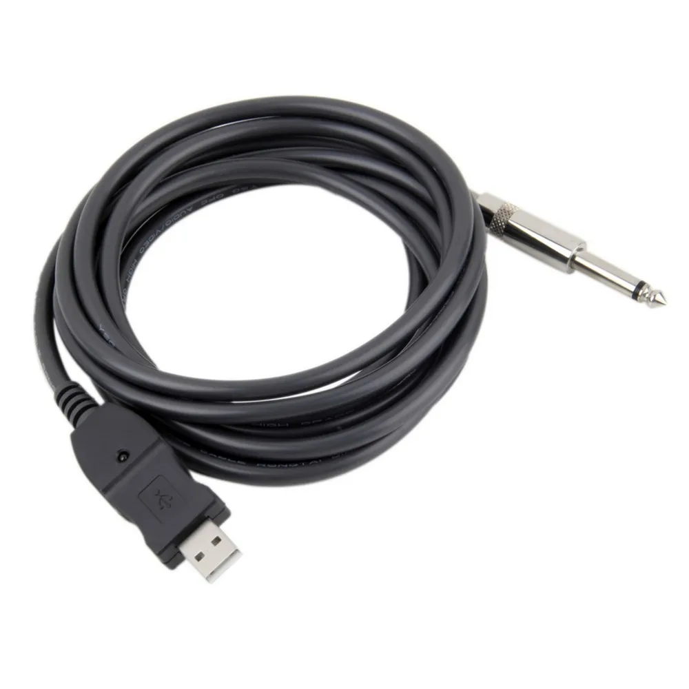 IRIN 3m Guitar Bass USB TO Link Cable Connection Interface Instrument Adapter Guitar Accessories