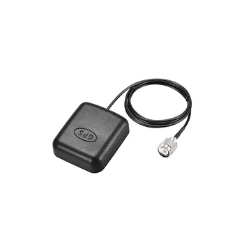 Uxcell gps北斗アクティブアンテナmmcxオスプラグ 90-度 34dB空中コネクタケーブルと磁気マウント 1.5 メートルワイヤーの