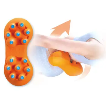 

Stretch Back Massager Magic Stretcher Fitness Lumbar Support Relax Spinal Pain Relieve Body Kneading Shiatsu Massage Cushion Pad