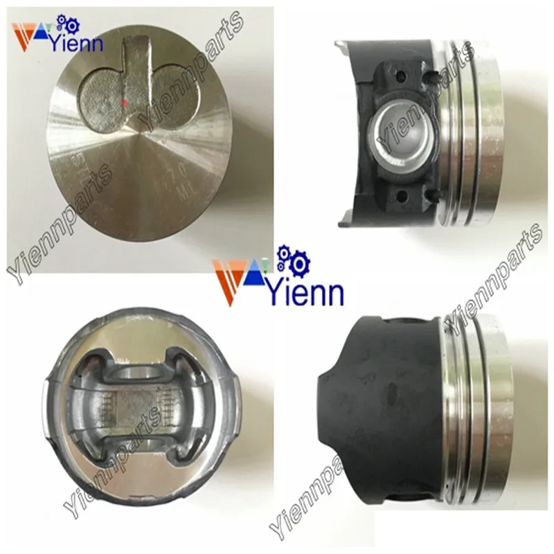 Комплект поршней 2TNV70 с штифтом и зажимом для двигателя Yanmar экскаватора