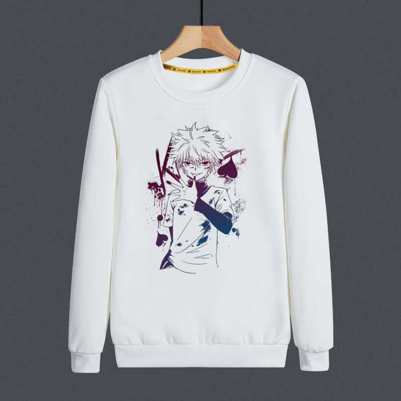 Hunter X Hunter Hoodies GON FREECSS Kurapika Men Sweatshirt Tracksuit Anime Harajuku Casual Killua Zoldyck Hooded Tops Hunter X Hunter Hoodies GON FREECSS Kurapika Men Sweatshirt Tracksuit Anime Harajuku Casual Killua Zoldyck Hooded Tops