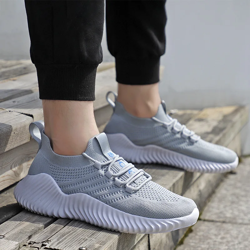 Summer New Men Casual Sports Sneakers Super Light Comfortable Outdoor Walking Street Shoes Male Tenis Trainers Zapatos Hombre | Спорт и