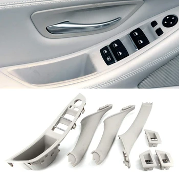 

Window Switch Armrest Panel Inner Door Pull Handle Trim Cover Kits Replacement for Auto Car Styling