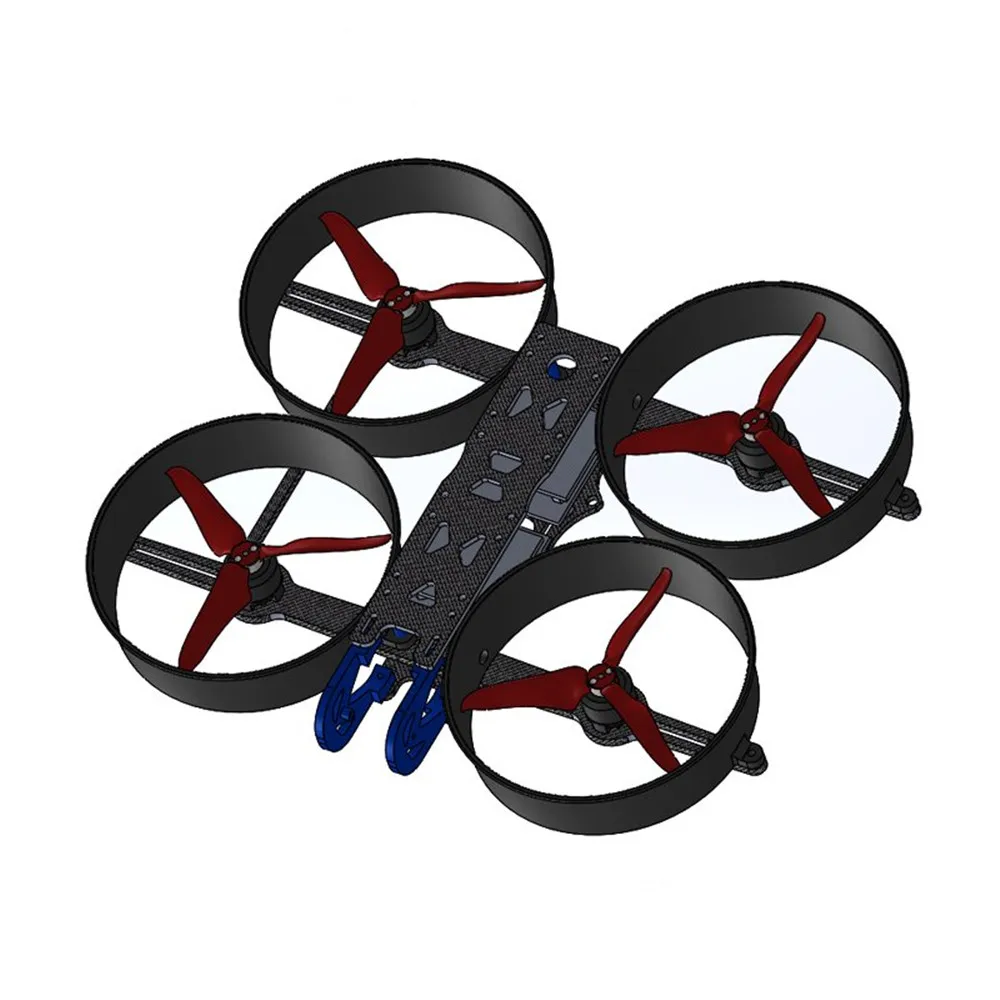 

LantianRC Gecko 138 3Inch Frame Kit PLA Protection Ring 52g for RC Drone FPV Racing Compatible With 13xx 14xx Brushless Motor