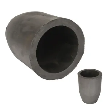 

12.5 x 16cm 5kg Casting Clay Graphite Crucibles Refining Melting Copper Aluminium Brass Bulk Density More than 1.71g /cm3 ect