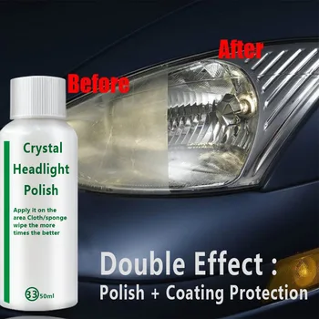 

NewCar Headlight Repair Fluid Lamp Cover Kit car headlight refurbishment Refurbished Scratch Repair Glitter Cleaning Restoration