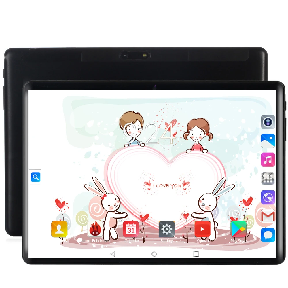 Nuevo 10 pulgadas 4G llamada de teléfono tabletas Android 8,0 Octa Core 6G + 128G de la tableta de la Pc 3G 4G LTE tarjeta SIM Dual WiFi portátil GPS Bluetooth tab