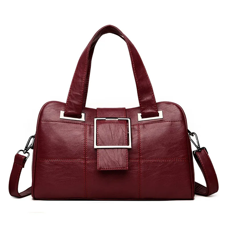 

LANZHIXIN High Quality Leather Ladie Handbags Women Big Capacity Bag Totes Female Shoulder Messenger Bag Designer Luxury Bags