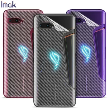 

Imak PVC Carbon Fiber Pattern Film Full Cover for Asus ROG2 / ROG Phone II / ZS660KL Anti Skid Reduce Fingerprint Attached
