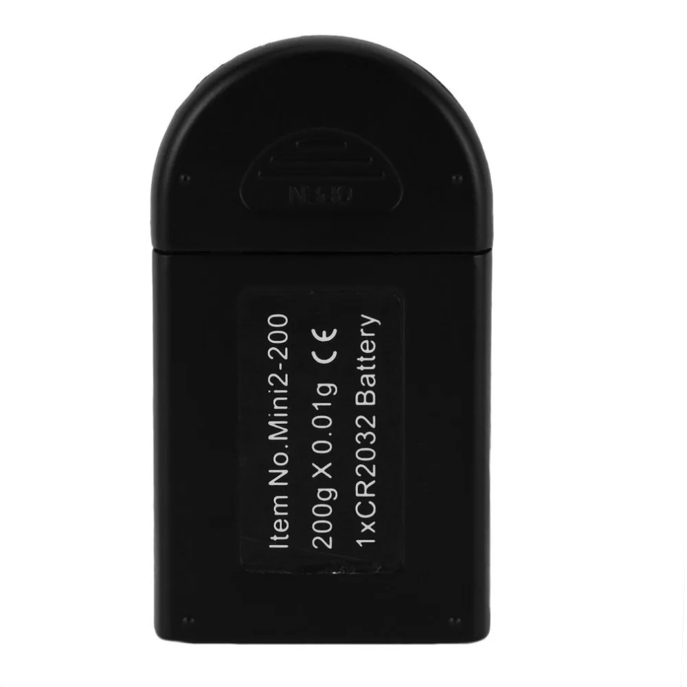 Качество 1 шт. Мини карманная зажигалка стиль lcd цифровой 0,01~ 200 г Грамм карманная ЮВЕЛИРНАЯ ШКАЛА Прямая поставка