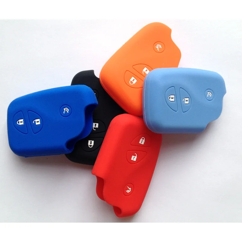Car Key Cover Case For Lexus 3/4 Buttons CT200H GX400 GX460 IS250 IS300C RX270 ES240 ES350 LS460 GS300 450h 460h RX LX GX ES250
