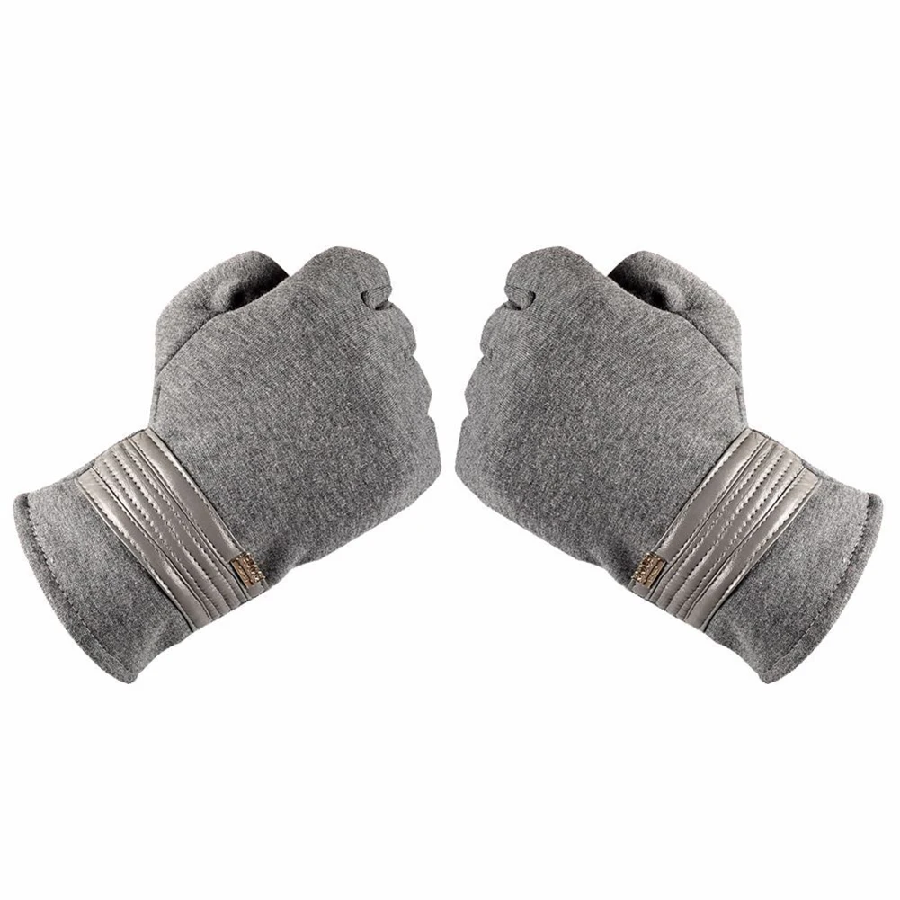 Зимние теплые перчатки ветрозащитные уличные перчатки утолщенные теплые варежки перчатки для сенсорного экрана унисекс Мужские перчатки для велоспорта