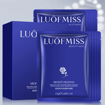 

10 Pieces Muscle Repair Moisturizing Essence Mask Smooth Gentle Hydration Acne Treatment Anti-Aging Oil-control Whitening