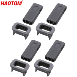4PCS Car Door Lock Pin Cap + Holding For Mitsubishi Pajero Montero V31 V32 V33 V43 SHOGUN MK2 1991-1999 MB774548 MB775216