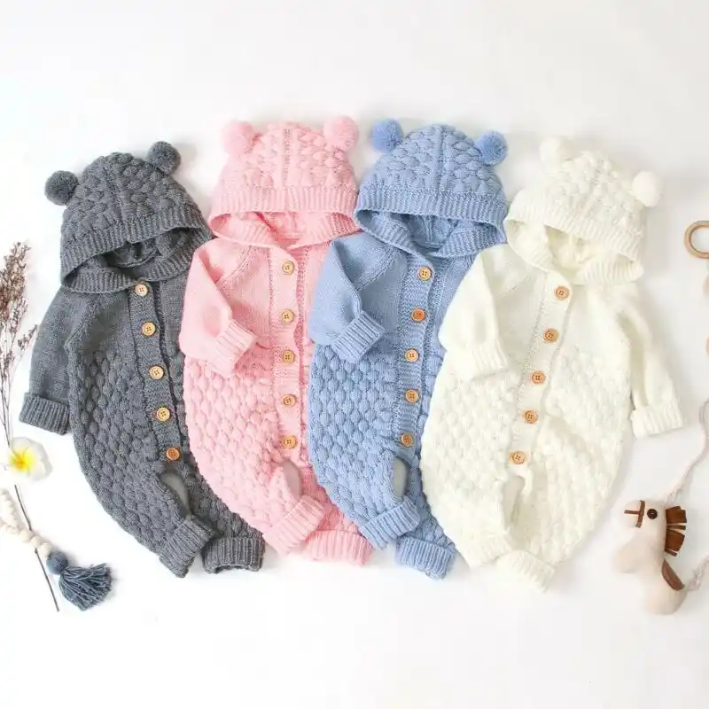 macacao de bebe com orelhas