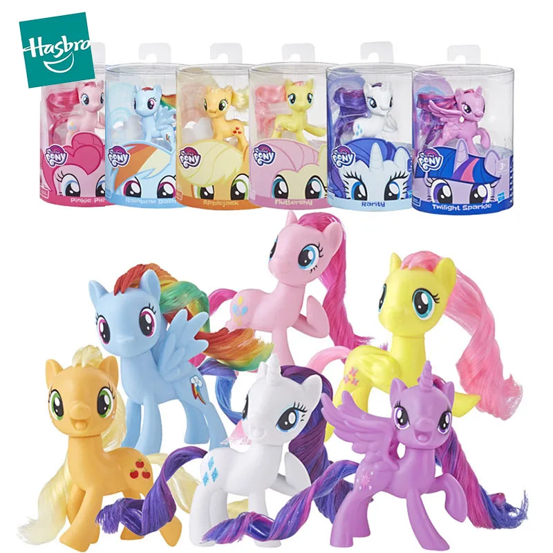 Экшн-фигурка Hasbro My Little Pony Аниме Кукла 8 см игрушки для девочек детские радужная