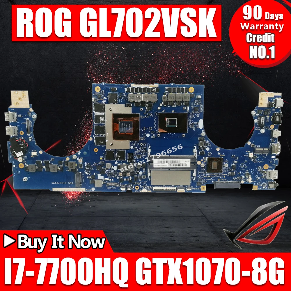  GL702VSK Motherboard For ASUS GL702VMK GL702VM GL702VSK GL702VS laptop Motherboard GL702VSK Mainboa