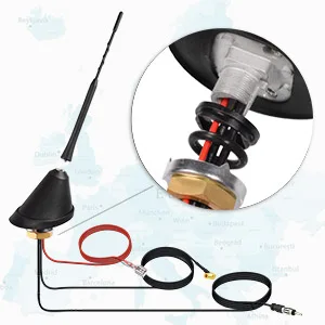 Adattatore Antenna DAB Auto - Convertitore SMB A DIN Per Radio Aftermarket - Foto 8