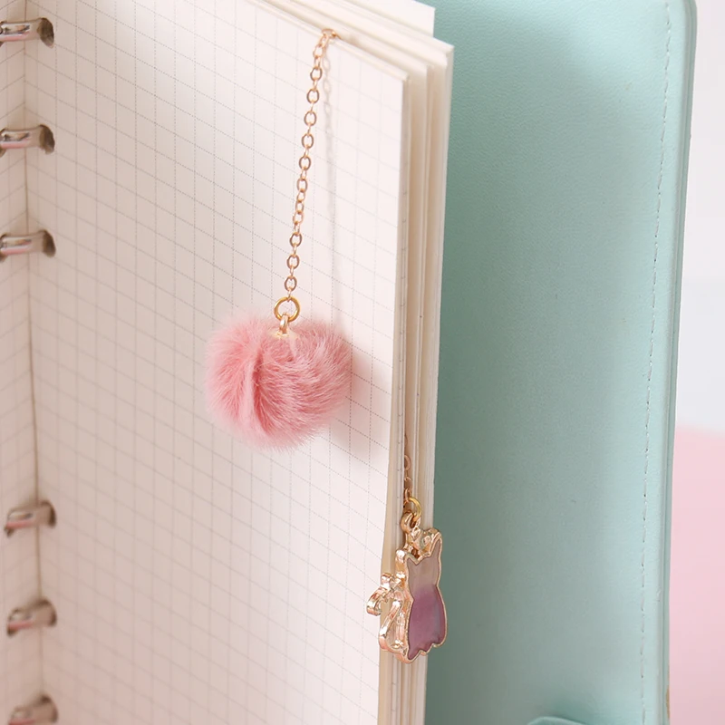 Metal bookmark animal bookmark bookmarks stationery supplies TUTU Cute Cartoon Animals Metal cat bookmark Bookmarks for Books Student Stationery School Office Supply Paper Clip H0439