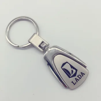 

3D Metal Water Drop Key Chain Keychain Auto Key Ring Accessories Car Styling For Lada Granta Niva Priora Kalina 2 Largus Vesta