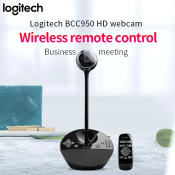 

Logitech BCC950 Conference Cam Full HD 1080P Desktop Video Webcam for Private Offices Home Offices&Most Any Semi-private Space