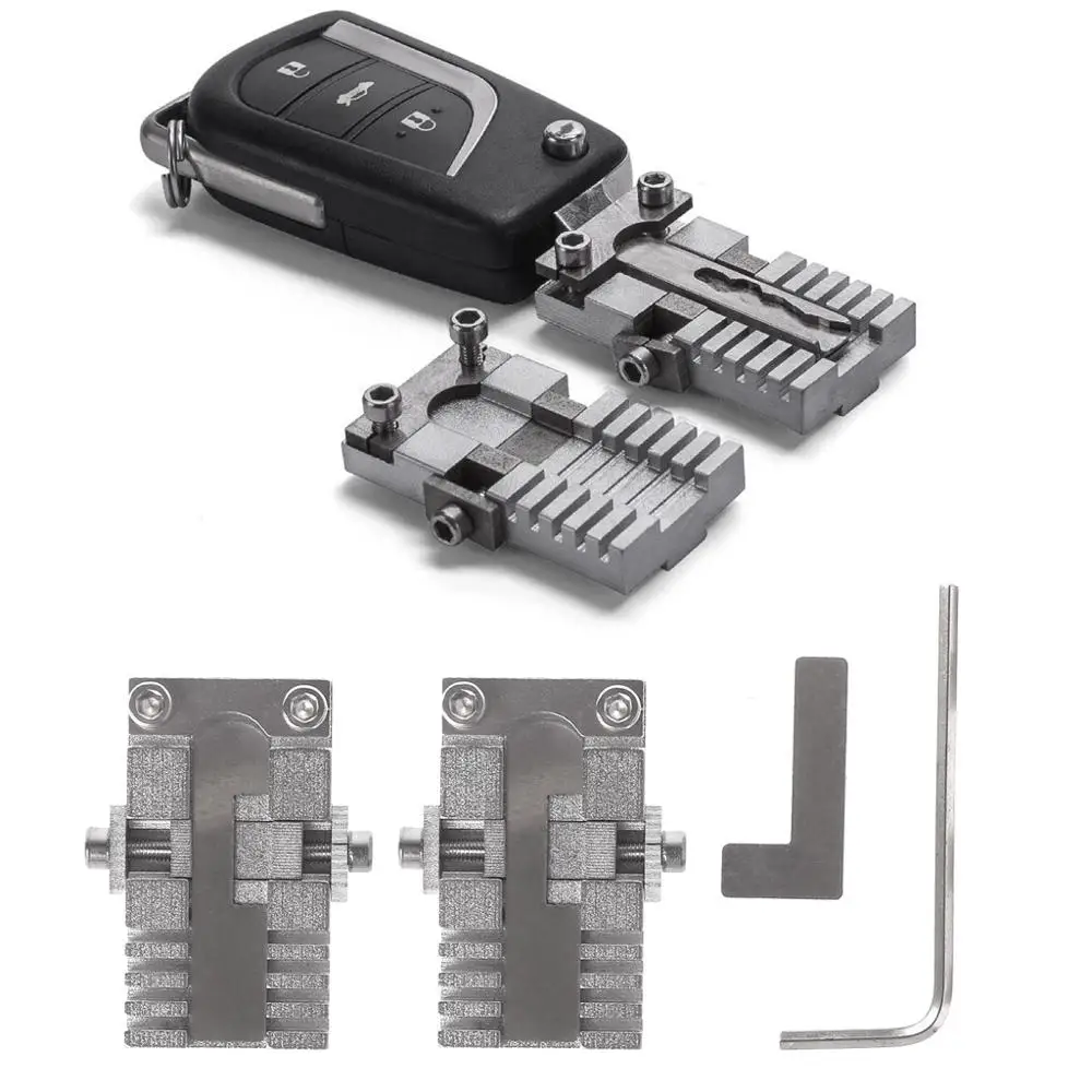 Key Clamping Fixture Duplicating Cutting Machine For Car Key Copy Tool S1R2 