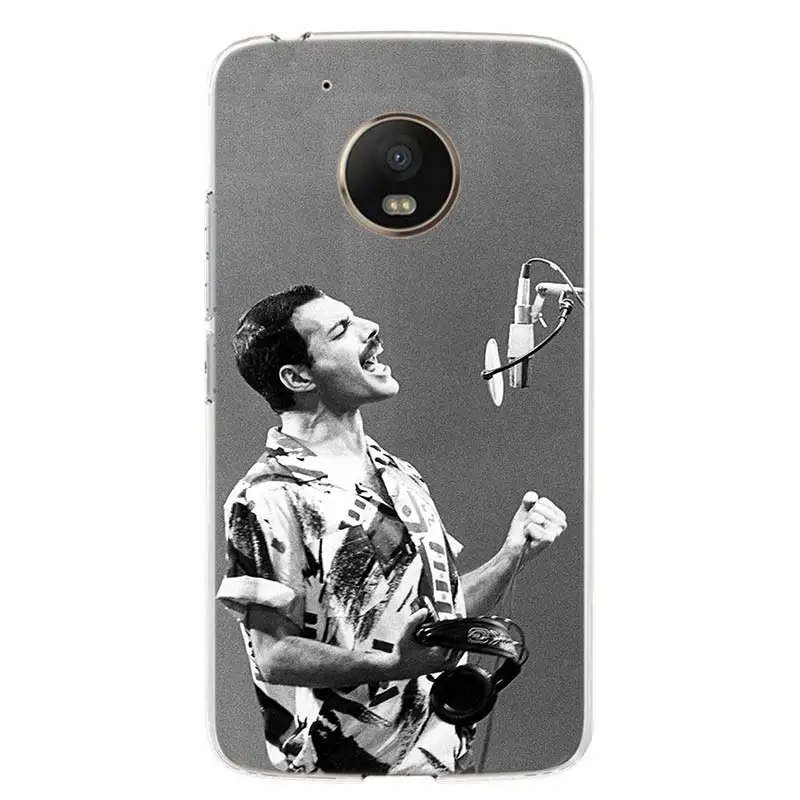 TW183-9 Чехол для телефона queen Freddie Mercury King для Motorola Moto G7 G6 G5S G5 E4 Plus G4 E5 Play power, Европейский подарок, чехол с рисунком - Цвет: TW183-9