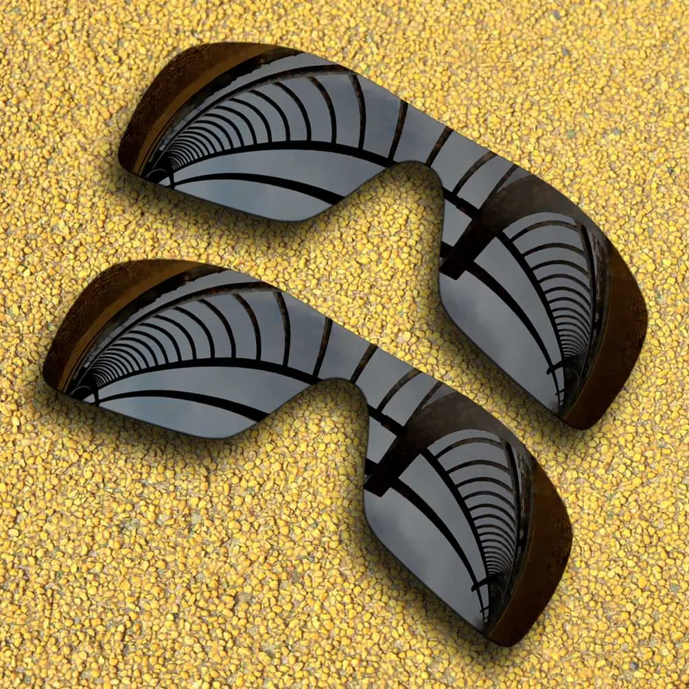 

(Black+Black) 2-Pieces Polarized Replacement Lenses for Batwolf Frame 100% UVA & UVB Protection