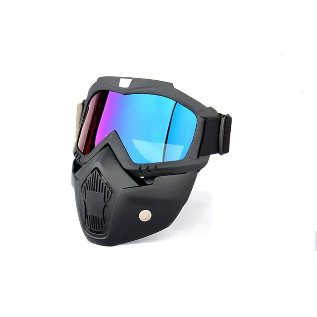 Tactical Full Face Goggles Mask Kids Water Soft Ball Paintball Air CS Go Toys Guns Shooting Games For Nerf Windproof Motor Skii 2