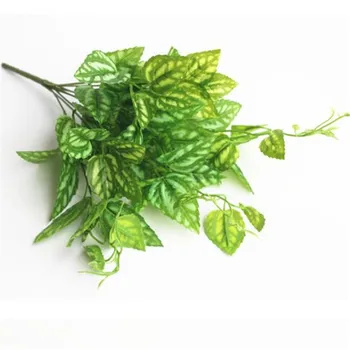 

7Pcs Fake Greenery (9 Stems/Bunch) 47cm/18.5" Total Length Artificial Plants For Wedding Accessories Plant Wall Materials