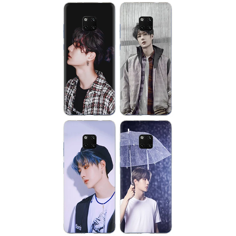 Силиконовый чехол EWAU The Untamed Wang Yibo для Huawei Y7 Y9 Prime Mate 10 20 30 Lite Pro Nova 2i 3 3i 4