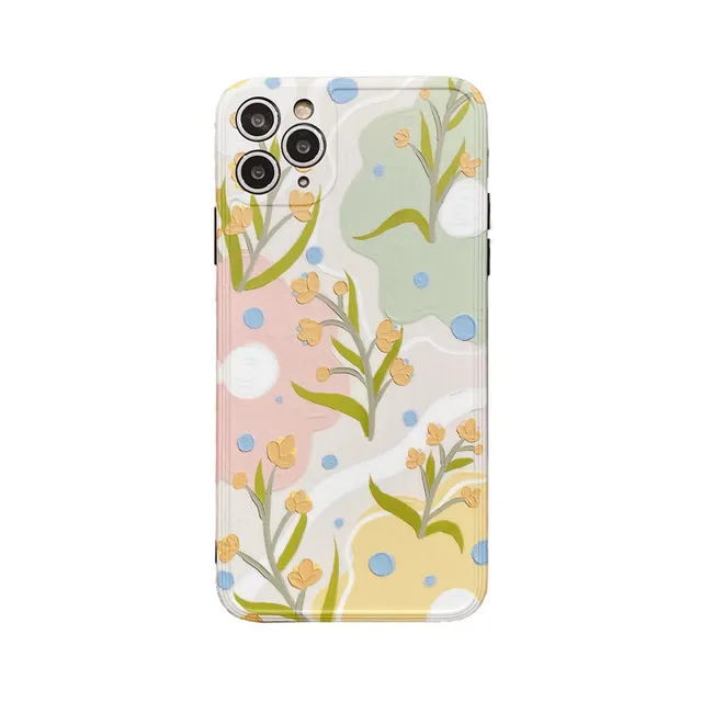 Retro Japanese art wildflower Phone case Tweggo