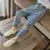 Girls Wide-legged Jeans Children Loose Straight Soft Denim Pants Chubby Kid High Waist Jeans 8