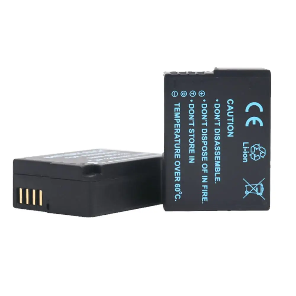 2 шт. DMW-BLC12 BLC12E BLC12PP BLC12 батареи+ светодиодный двойной зарядное устройство для Panasonic Lumix FZ1000, FZ200, FZ300, G5, G6, G7, GH2, DMC-GX8