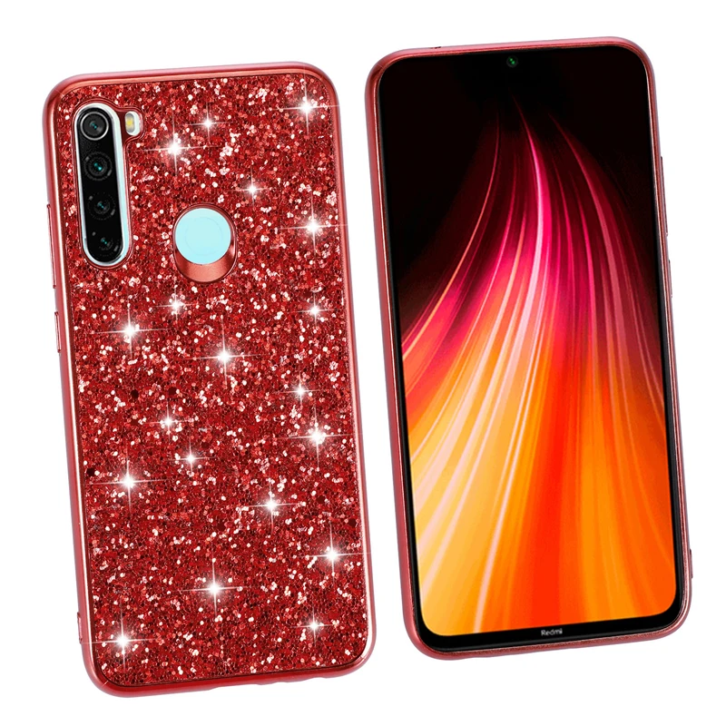 

Star Bling Glitter phone for Xiaomi Redmi Note 5 Pro cover for Redmi Note 6 Soft TPU cases Shockproof for Redmi Note 6 case