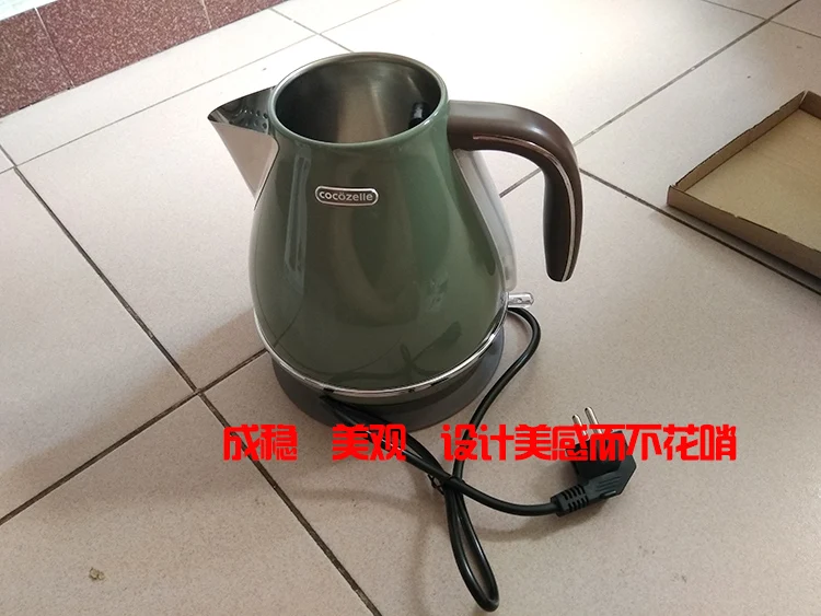 304 Электрический чайник из нержавеющей стали 1800 Вт бытовой кухонный быстрый нагрев Электрический заварочный чайник 220 л в