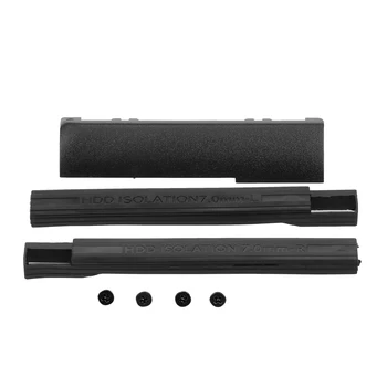 

New Hard Drive Caddy Cover + 7mm HDD Isolation Rubber Rails Hard Drive Caddy Cover durability and long service life