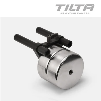 

Tilta Shoulder Support Counter Balance Weight Counterweight five-pound weight mounted to a 15mm LWS rod adapter