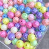 Acrylic beads for jewelry making Macaron solid color AB color beads round beads DIY bead making handmade plastic loose beads ► Photo 3/6
