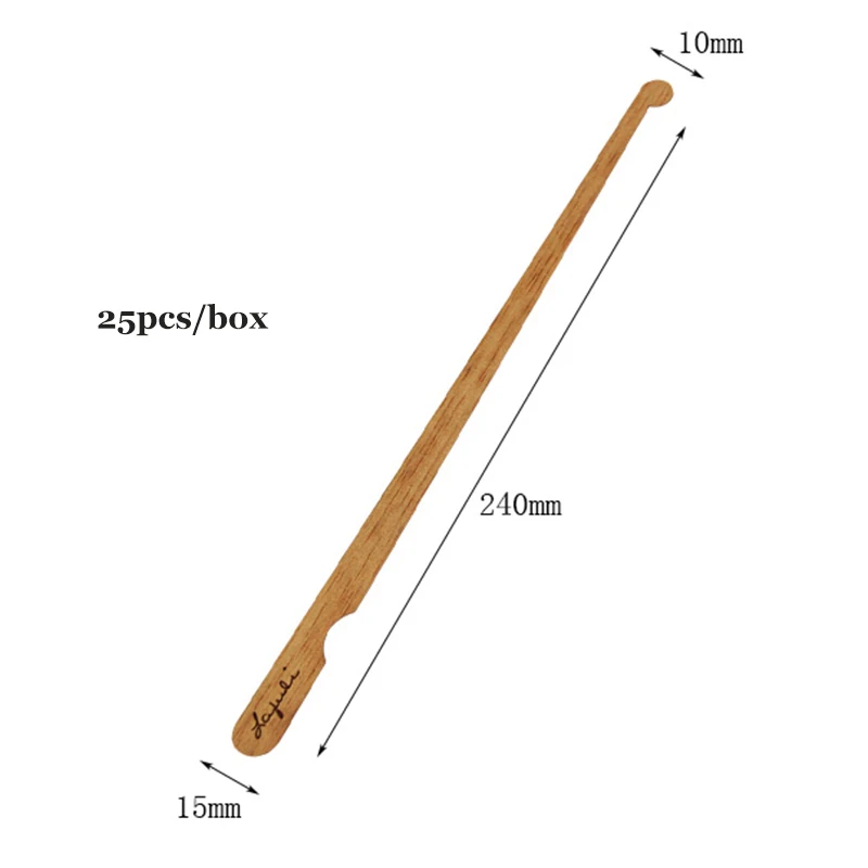 25 Spanish Cedar Wood Spills Strips for Cigars Lighting Lighter
