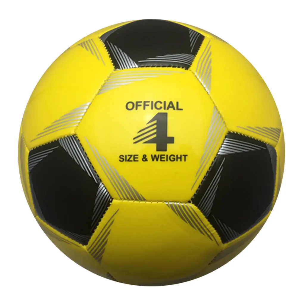 Details about   Football Soccer Ball Practice Traditional Size 4 Indoor Game for Kids Teens 