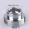 2Pcs M22 Change To 16 18 20 22 24 26 28 30 32mm Male Female Faucet Adapter Kitchen Bathroom Brass Water Tape Joint ► Photo 3/6