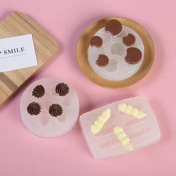 

DIY Epoxy Resin Molds Biscuit Donuts Cream Jewelry Tools Jewelry Accessories Jewelry Moulds