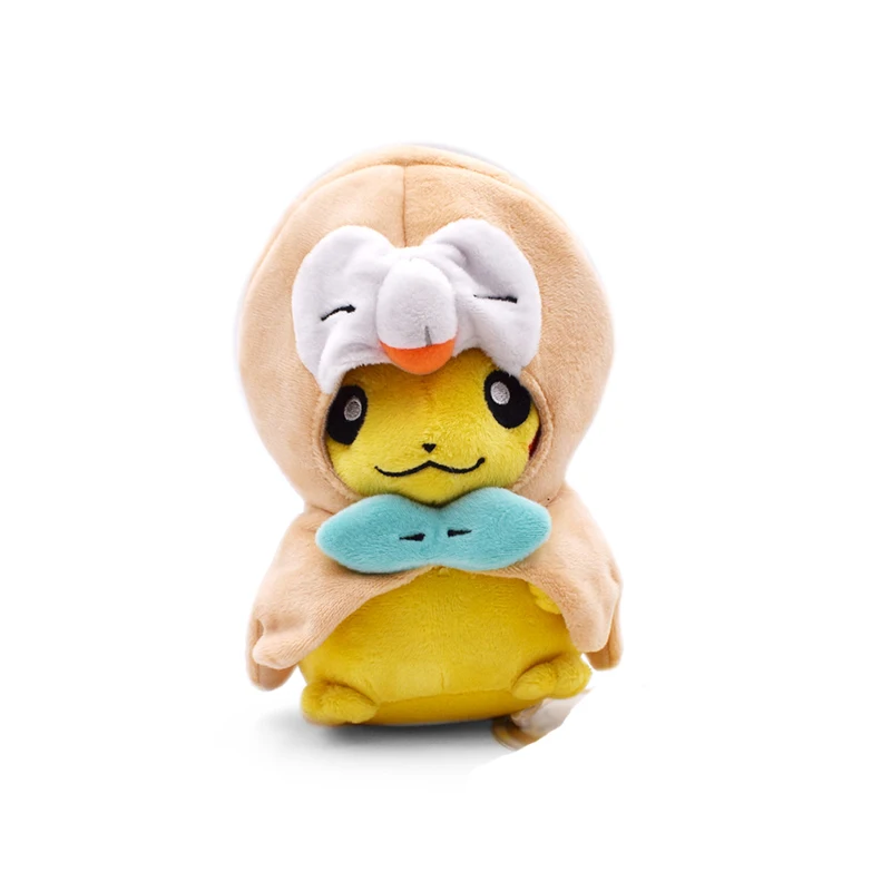 Горячие игрушки 20-24 см 7,9-9,4 ''Пикачу Косплей тиранитар Hydreigon Charizard Snorlax Ampharos Garchomp Мягкие плюшевые игрушки плюш - Цвет: 20cm Jirachi