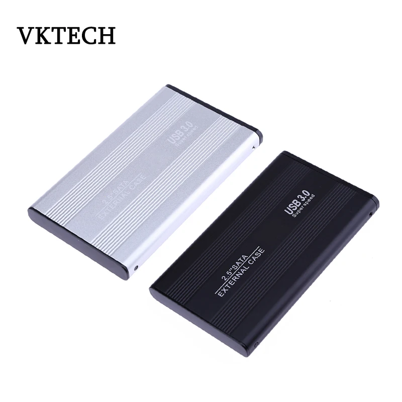 

VKTECH 2.5 inch Portable HDD Case USB 3.0 to SATA 5GB/s External Mobile Hard Disk Drive HDD Enclosure SSD Case Hard Disk HD Box