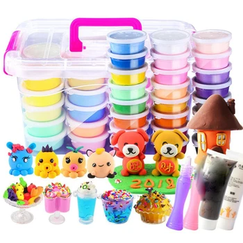 

50/9pcs Air Dry Clay Best Gift for Kids, Super Light Magic Clay with Sculpting Tools and Project, No-Sticky and Non-Toxic Slime