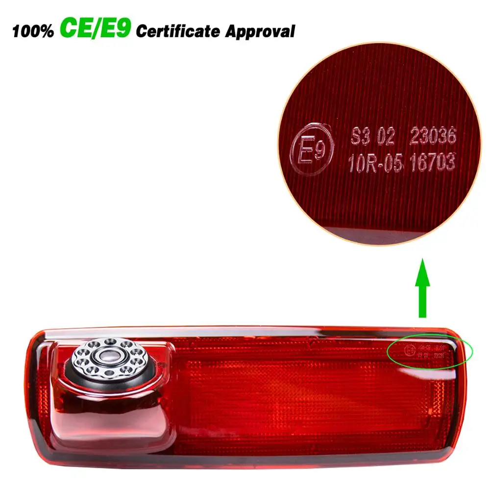 

Freezzmi HD CCD Car Brake Light Rear View Reverse Paking Camera for Fiat Talento Vauxhall Vivaro Renault Traffic III 3 X82 Mk3