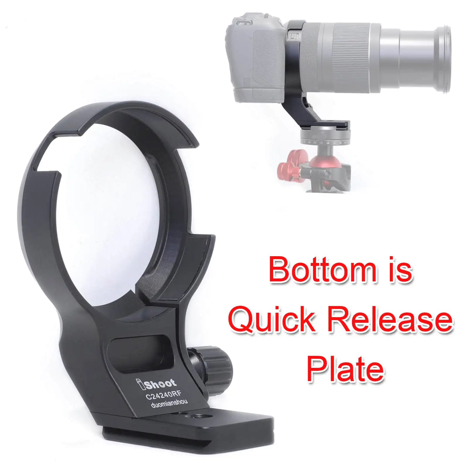 Ishoot Lens Collar Tripod Mount Ring 79mm For Canon Rf 24240mm F/46.3