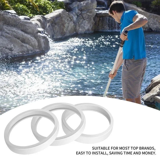 3 db Fehér Gumi Medence Tisztítója Minden Célú Gumiabroncs C10 C-10 Csere Zodiac Számára A Polaris 180 280 360 380 Szerszám Kiegészítők - Image 3