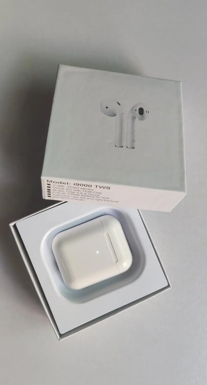 I9000 tws 1:1 air Smart sensor 8D Bass Беспроводная зарядка Bluetooth 5,0 наушники i9000 tws PK i10 i12 i60 i200 i5000 tws